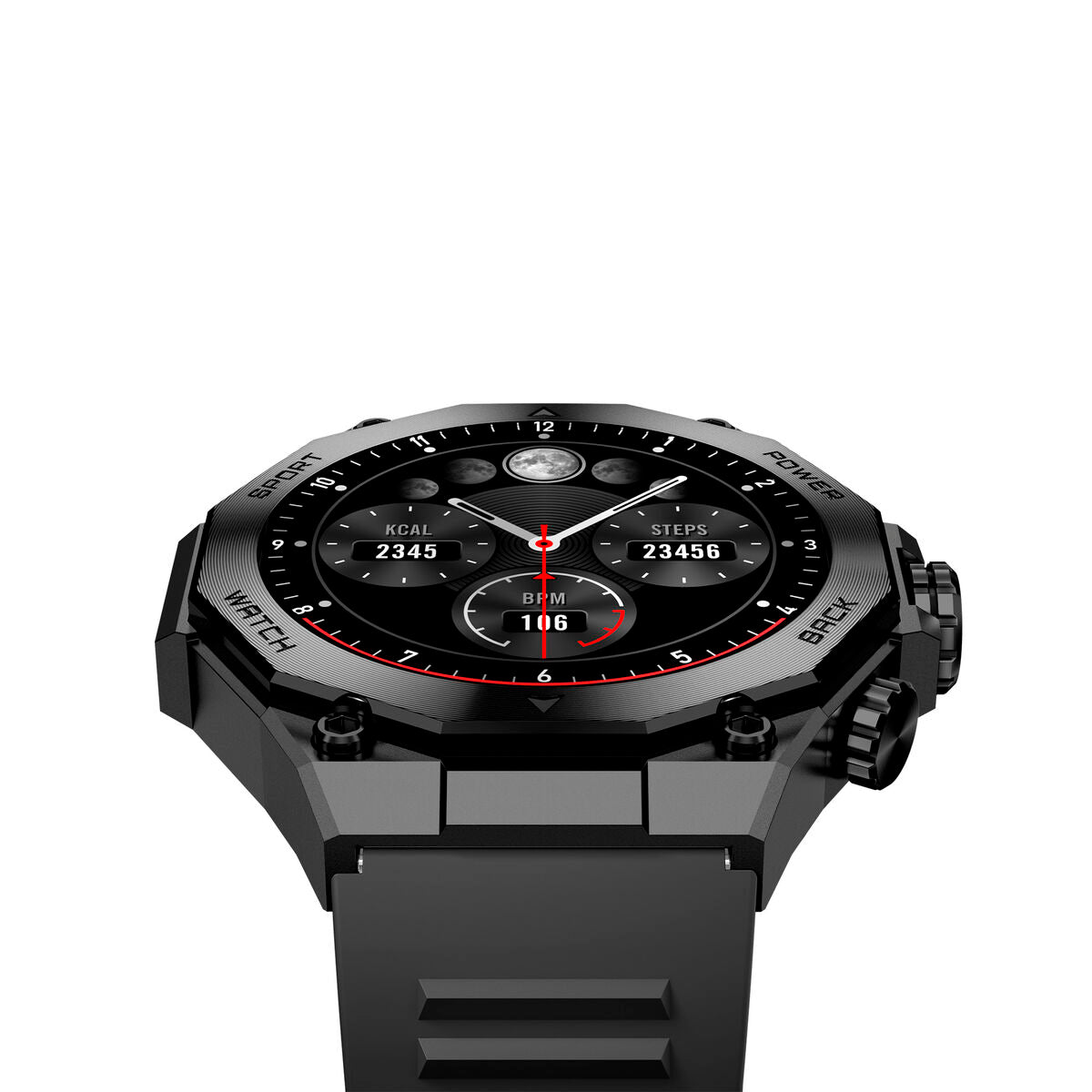Smartwatch KSIX Titanium Zwart 1,43"