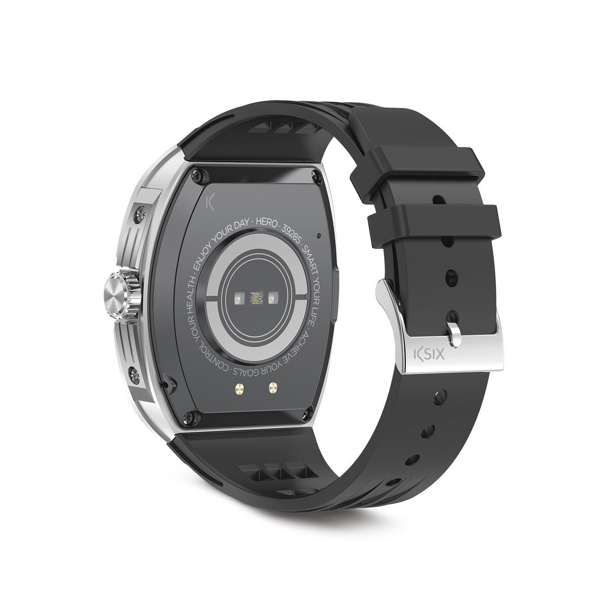 Smartwatch KSIX Hero Zwart 1,95" 45 mm