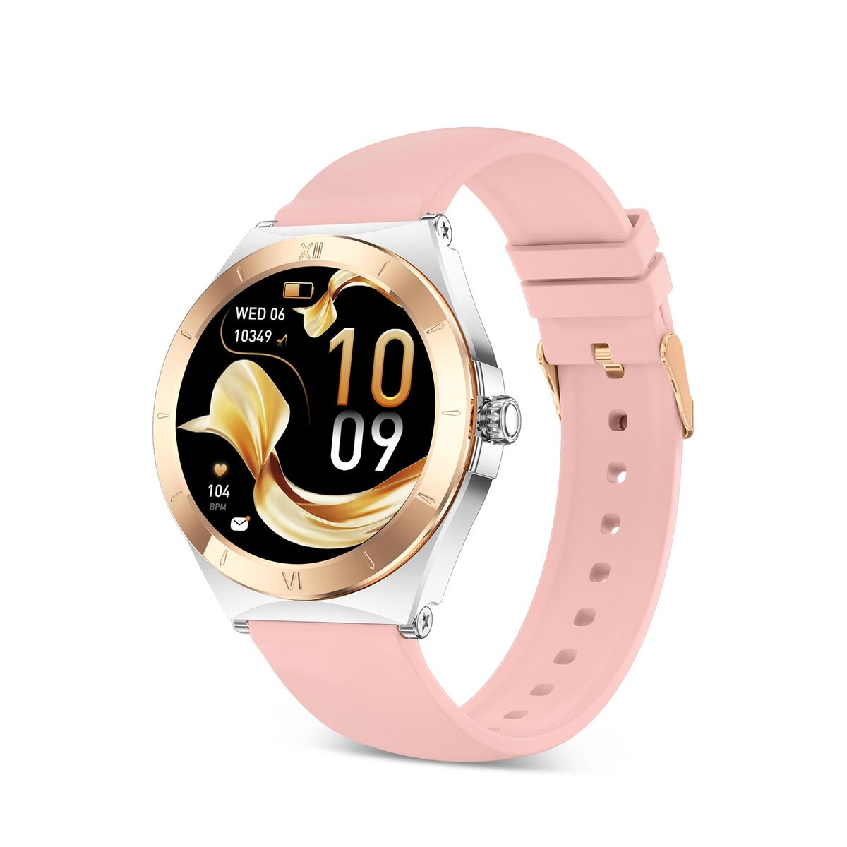 Smartwatch KSIX Lya Zilverkleurig 1,19" - Elektronica - KSIX