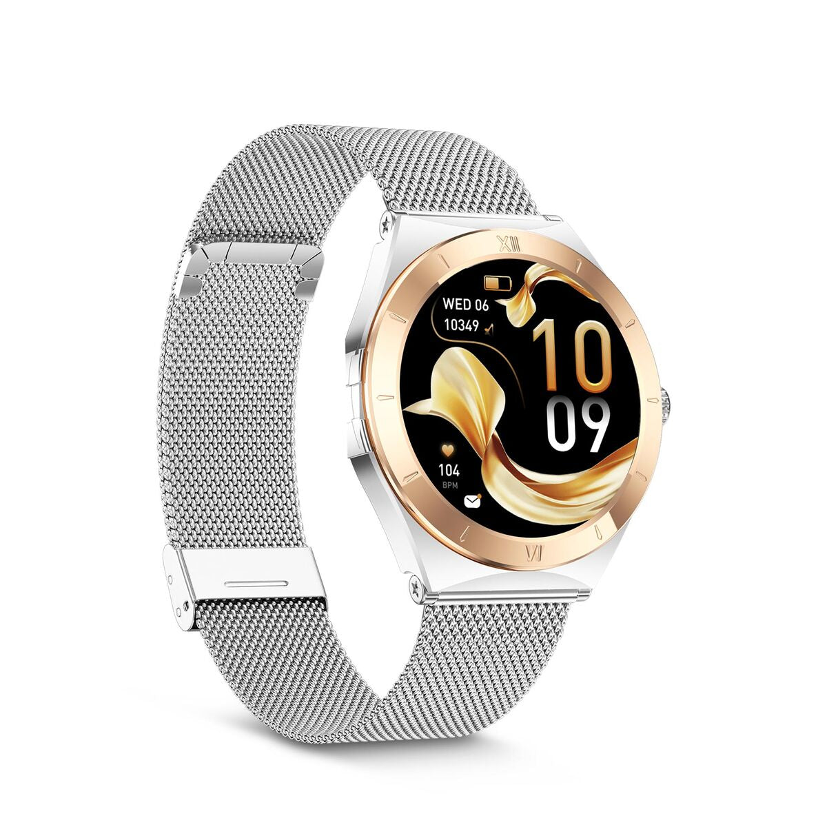 Smartwatch KSIX Lya Zilverkleurig 1,19" - Elektronica - KSIX