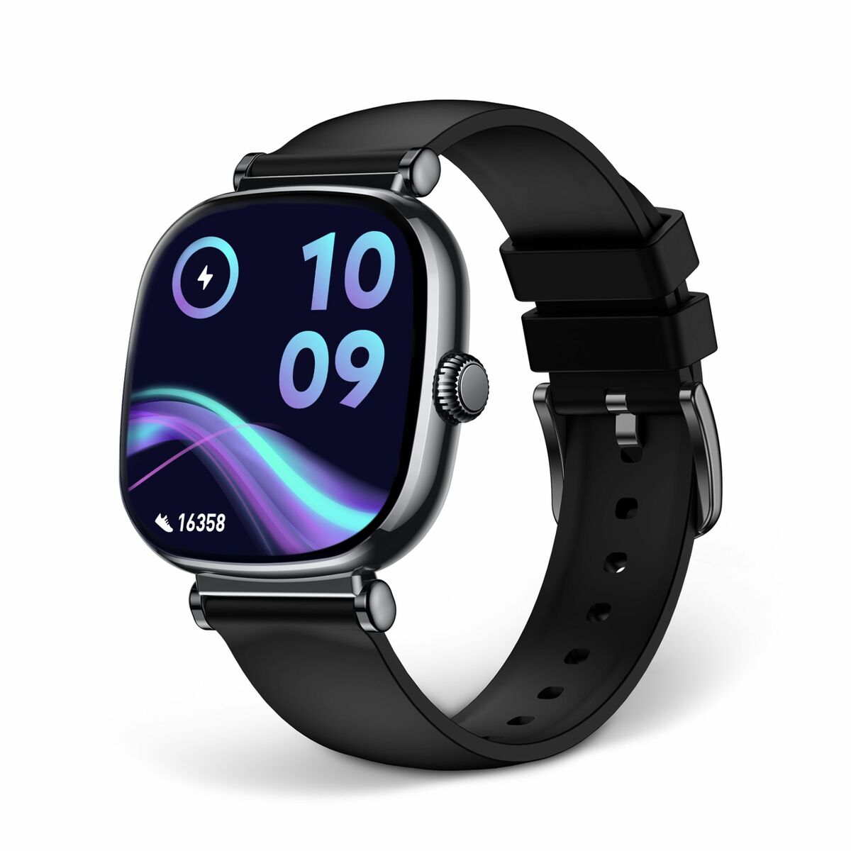 Smartwatch KSIX Iria Zwart 1,7" - Elektronica - KSIX
