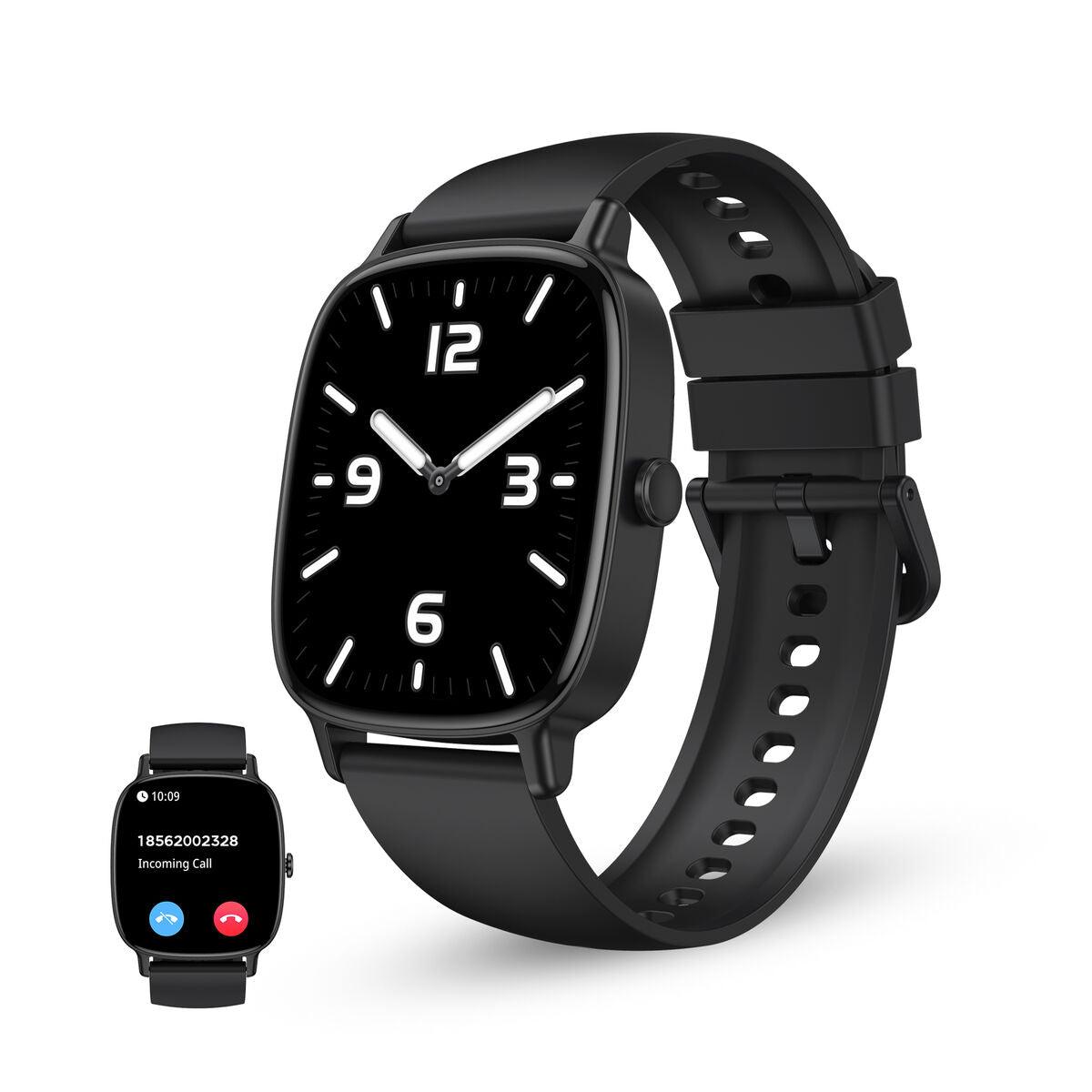 Smartwatch KSIX KSIX Pulse Zwart 1,83" - Elektronica - KSIX