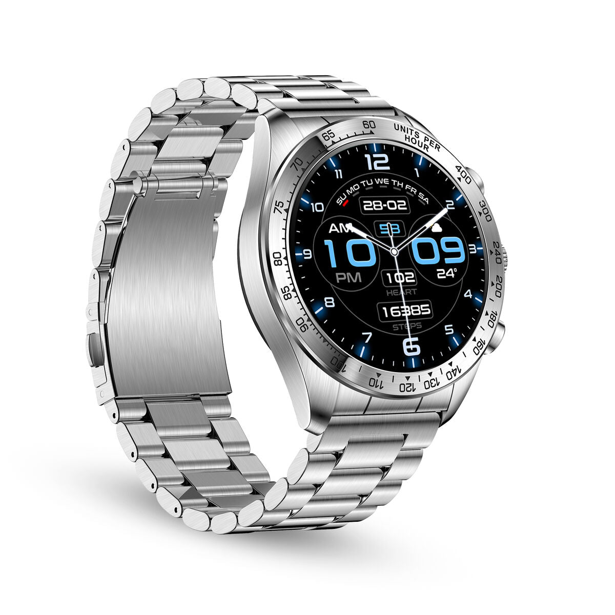 Smartwatch KSIX KSIX Elite Zilverkleurig 1,43" - Elektronica - KSIX