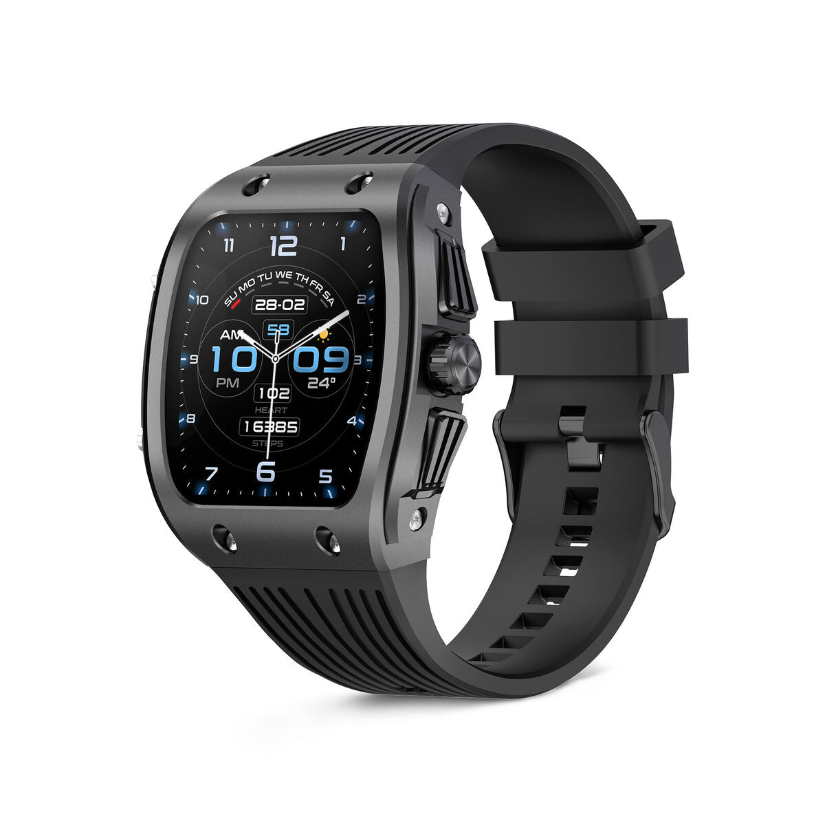 Smartwatch KSIX Zwart