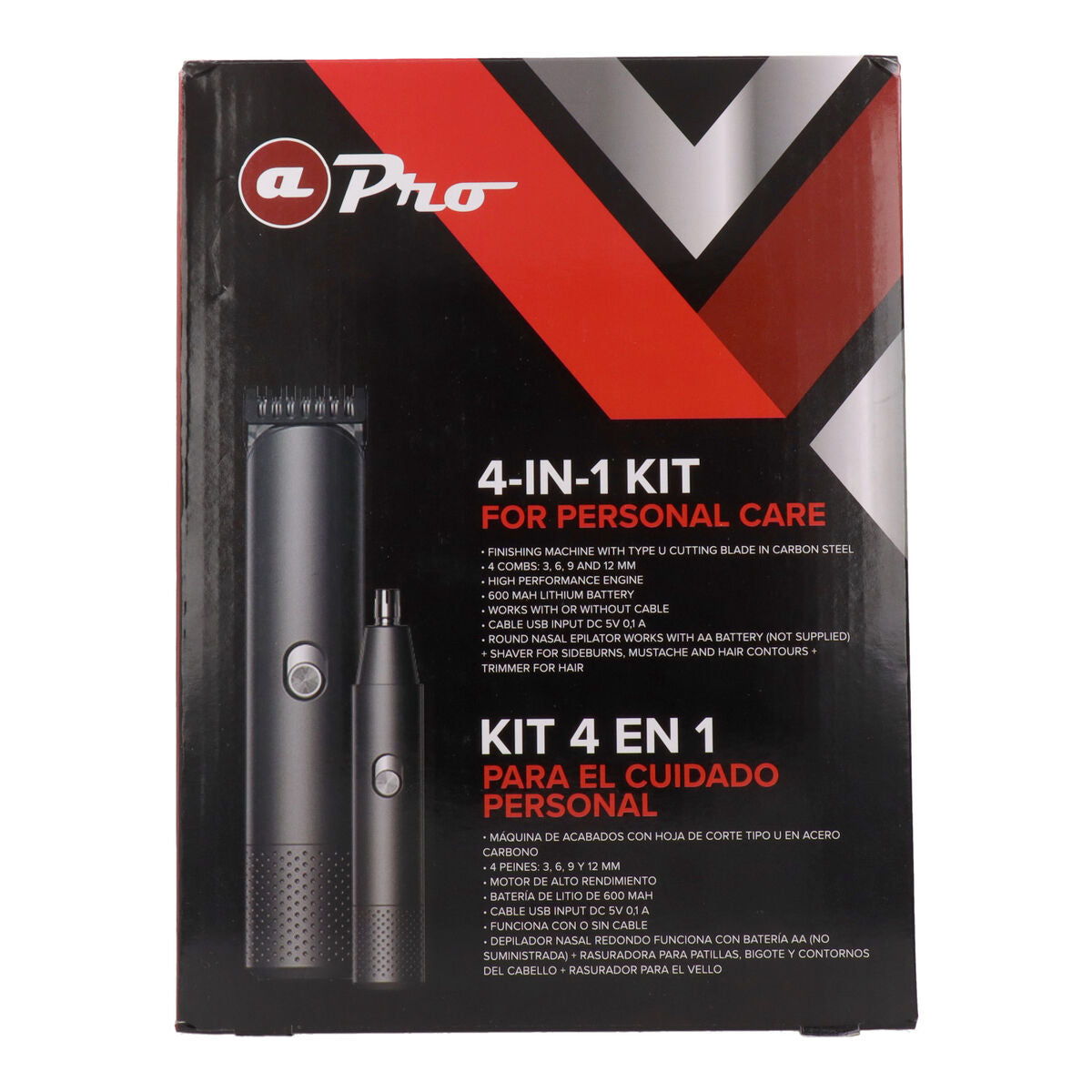 Baard en haar trimmer Albi Pro Pro Kit