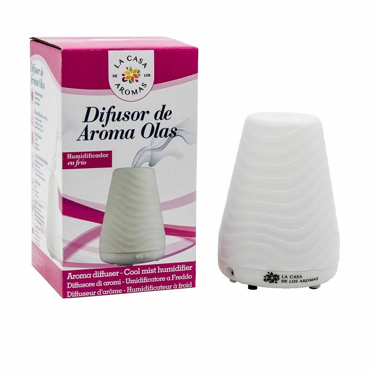 Mini - Luchtbevochtiger Geurverspreider La Casa de los Aromas Koude stoom - Gezondheid en persoonlijke verzorging, Gezondheidszorg - La Casa de los Aromas
