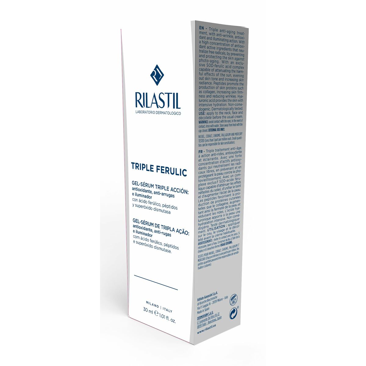 Gezichtsserum Rilastil TRIPLE FERULIC 30 ml - Schoonheid, Huidverzorging - Rilastil