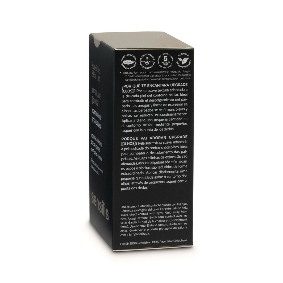Ooggebied Crème Sensilis Upgrade 15 ml Verstevigende - Schoonheid, Huidverzorging - Sensilis