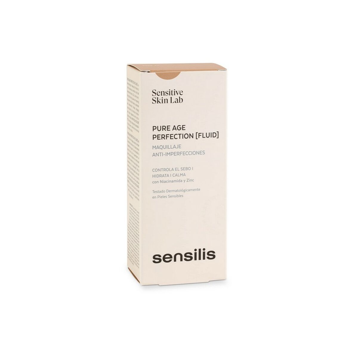 Crème Make-up Basis Sensilis Pure Age Perfection Nº 04-Peche Dore 30 ml Anti-Imperfecties