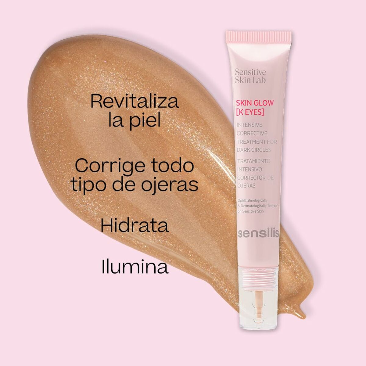 Oogcontourcrème Sensilis SKIN GLOW FACIAL 15 ml - Schoonheid, Huidverzorging - Sensilis
