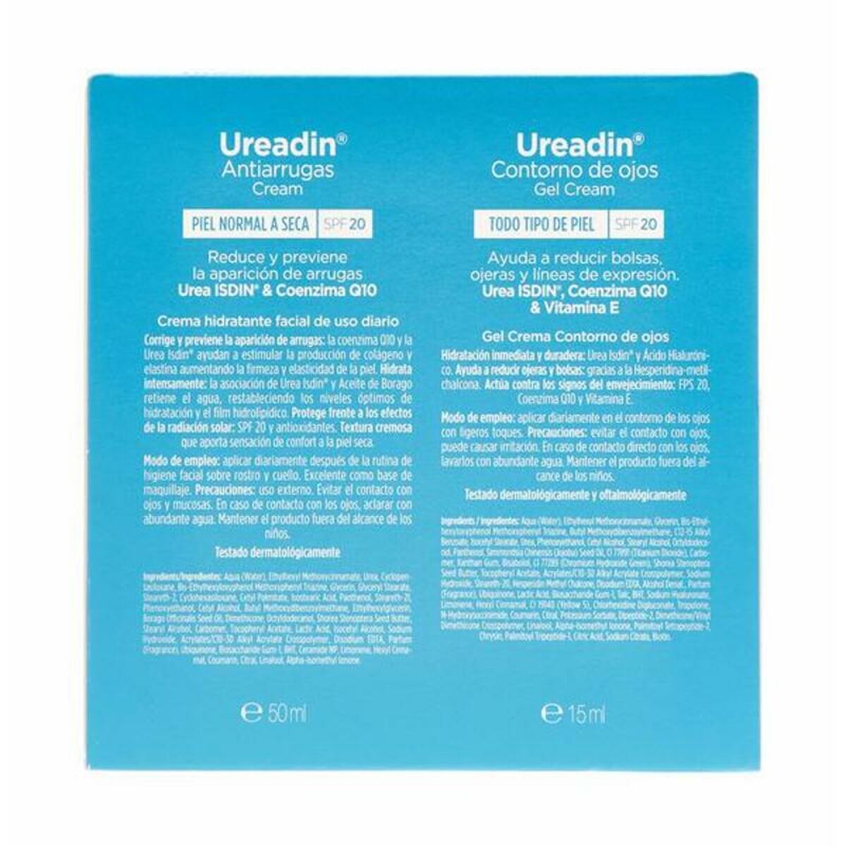 Schoonheidsset Isdin Ureadin SPF20 2 Onderdelen (2 pcs)