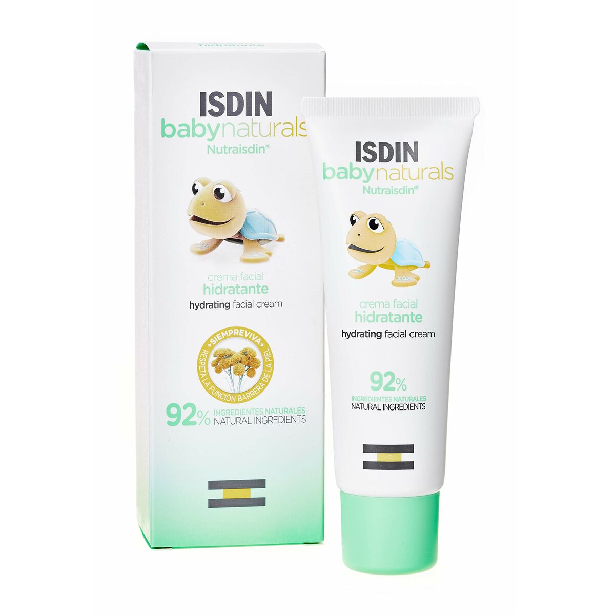 Hydraterende Gezichtscrème Isdin Baby Naturals 50 ml - Baby, Hygiëne en verzorging - Isdin