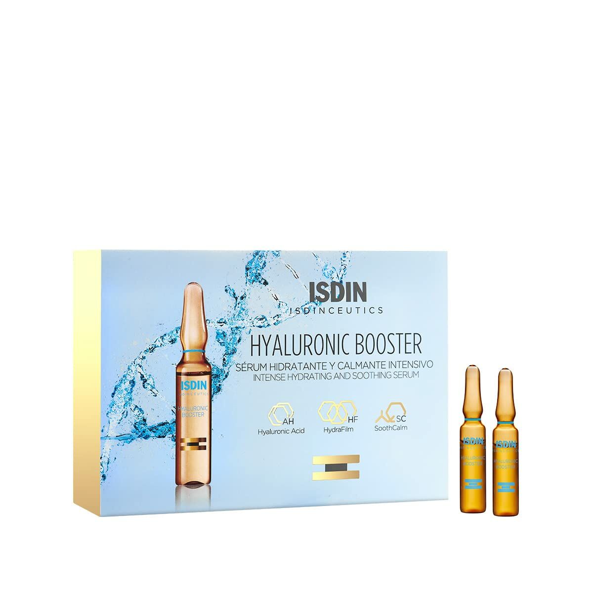 Ampullen Isdin Isdinceutics 2 ml Hydraterend Gelaatsbehandeling