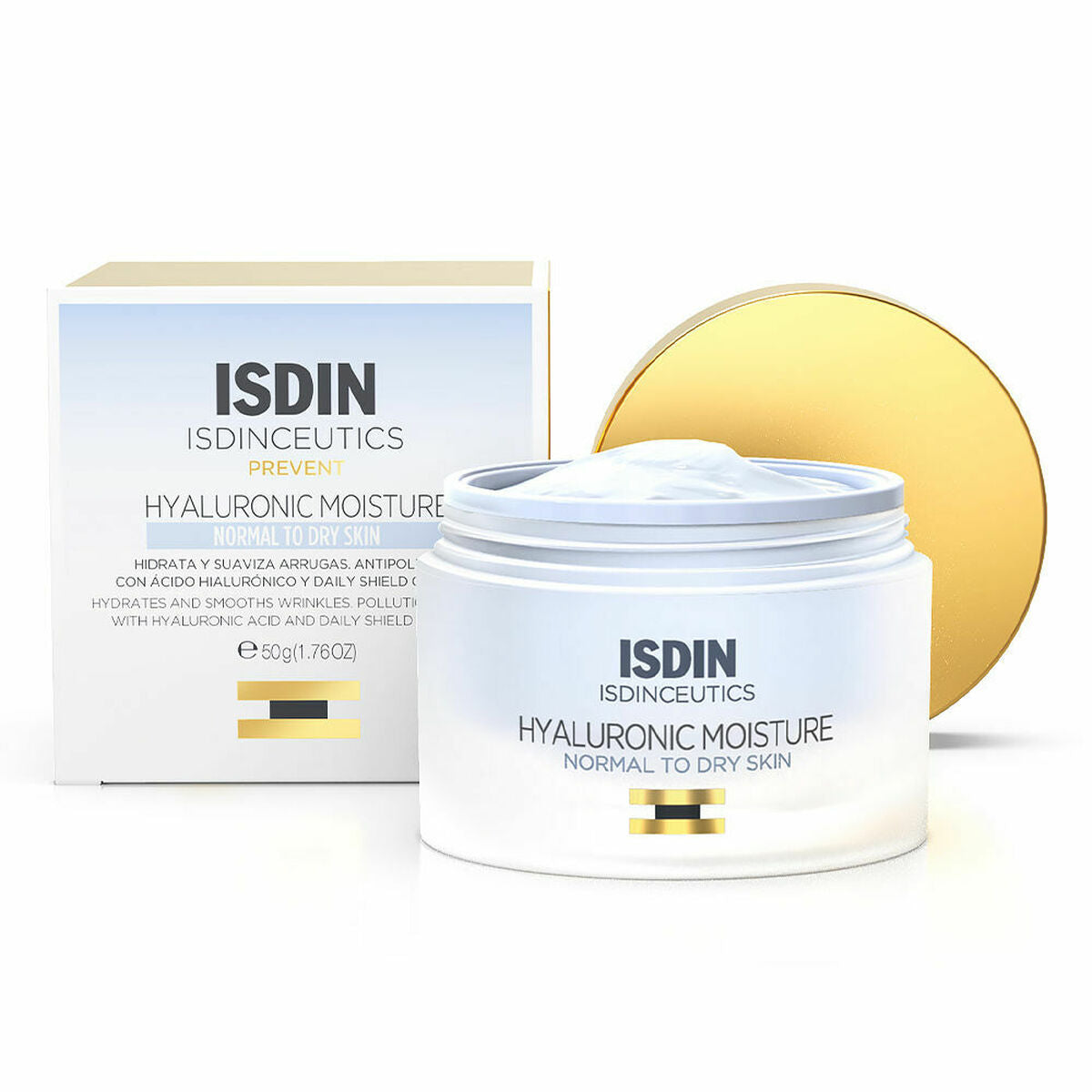 Gezichtscrème Isdin Isdinceutics 50 g Hydraterend Hyaluronzuur - Schoonheid, Huidverzorging - Isdin