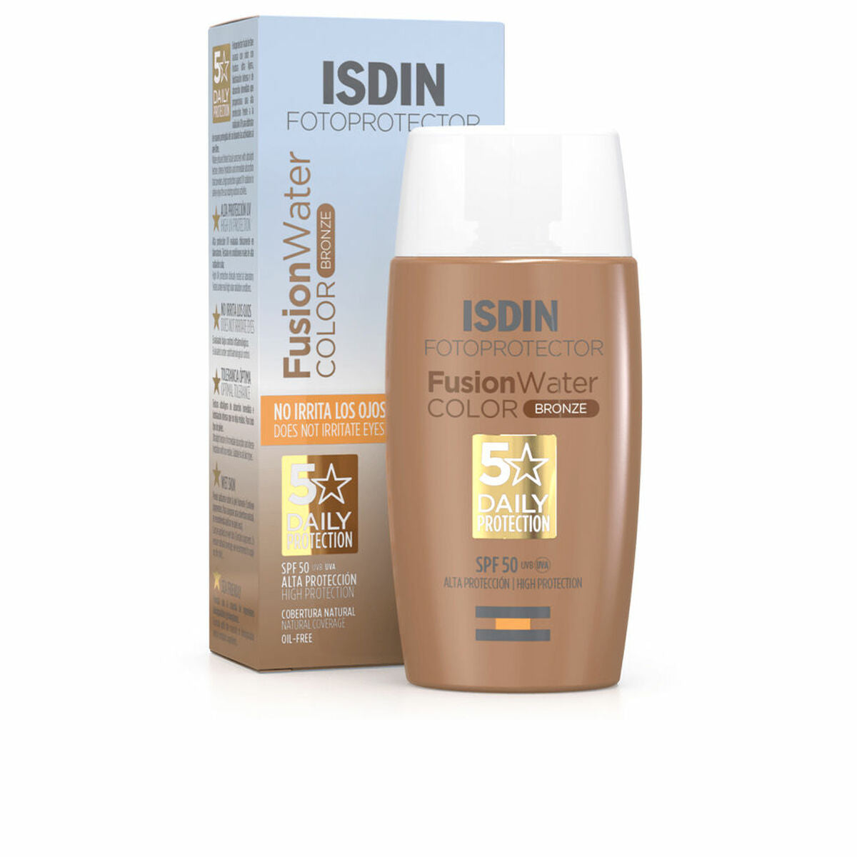 Zonnebrandcrème met Kleur Isdin Fotoprotector Brons Spf 50 50 ml - Schoonheid, Huidverzorging - Isdin