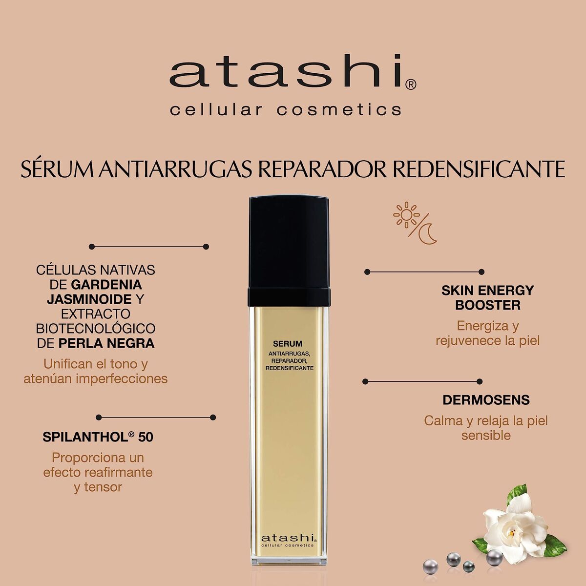 Gezichtsserum Atashi Celullar Cosmetic 50 ml