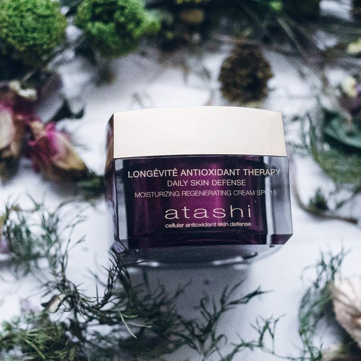 Hydraterende Crème Atashi Cellular Antioxidant Skin Defense 50 ml - Schoonheid, Huidverzorging - Atashi
