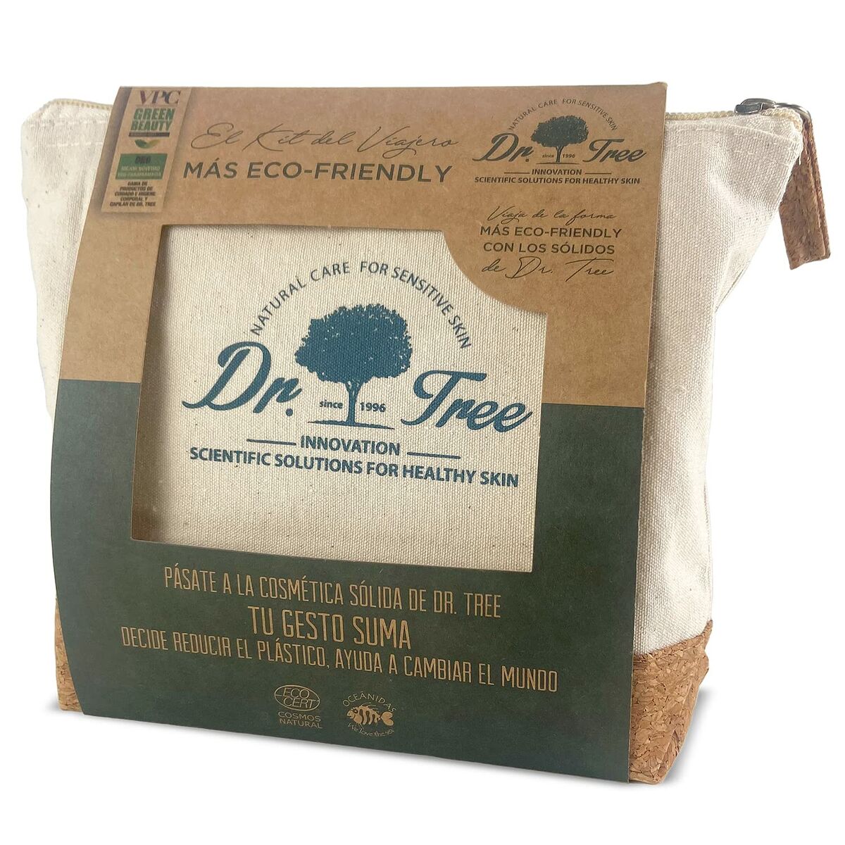 Doucheset Dr. Tree The traveler's kit Gevoelige huid 4 Onderdelen - Schoonheid, Baden en persoonlijke hygiëne - Dr. Tree