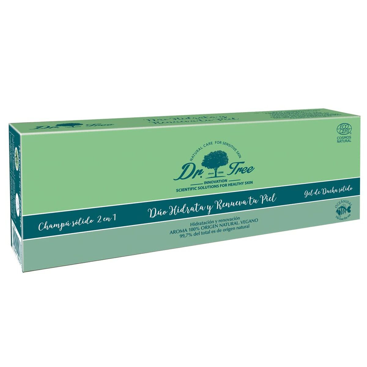 Doucheset Dr. Tree Duo Gevoelige huid 2 Onderdelen - Schoonheid, Baden en persoonlijke hygiëne - Dr. Tree
