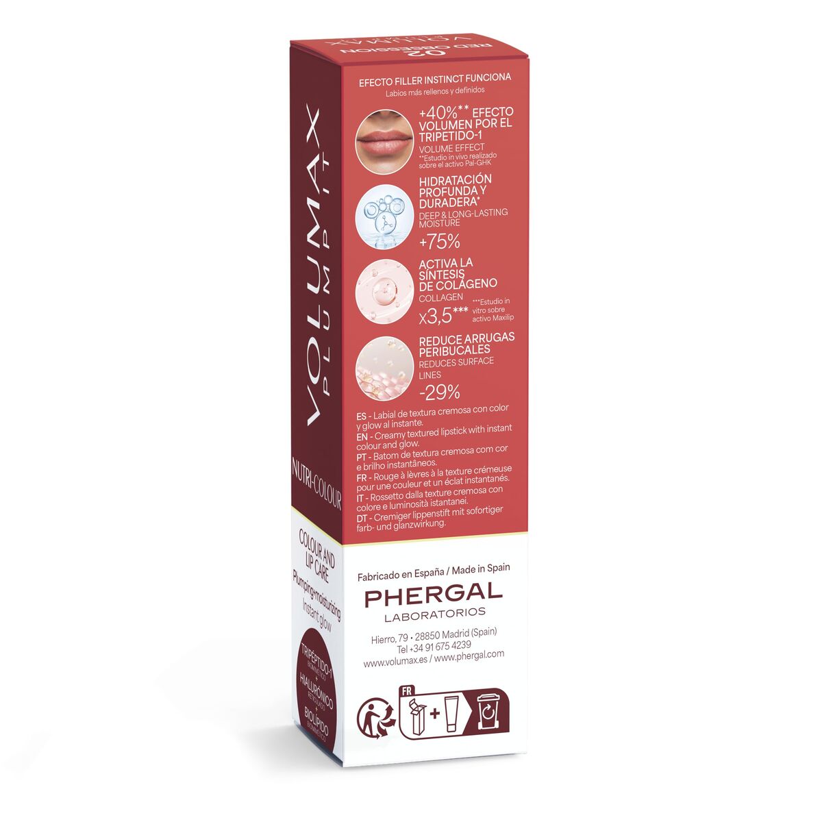 Lippenbalsem Volumax VOLUMAX PLUMP IT 4 g - Schoonheid, Huidverzorging - Volumax