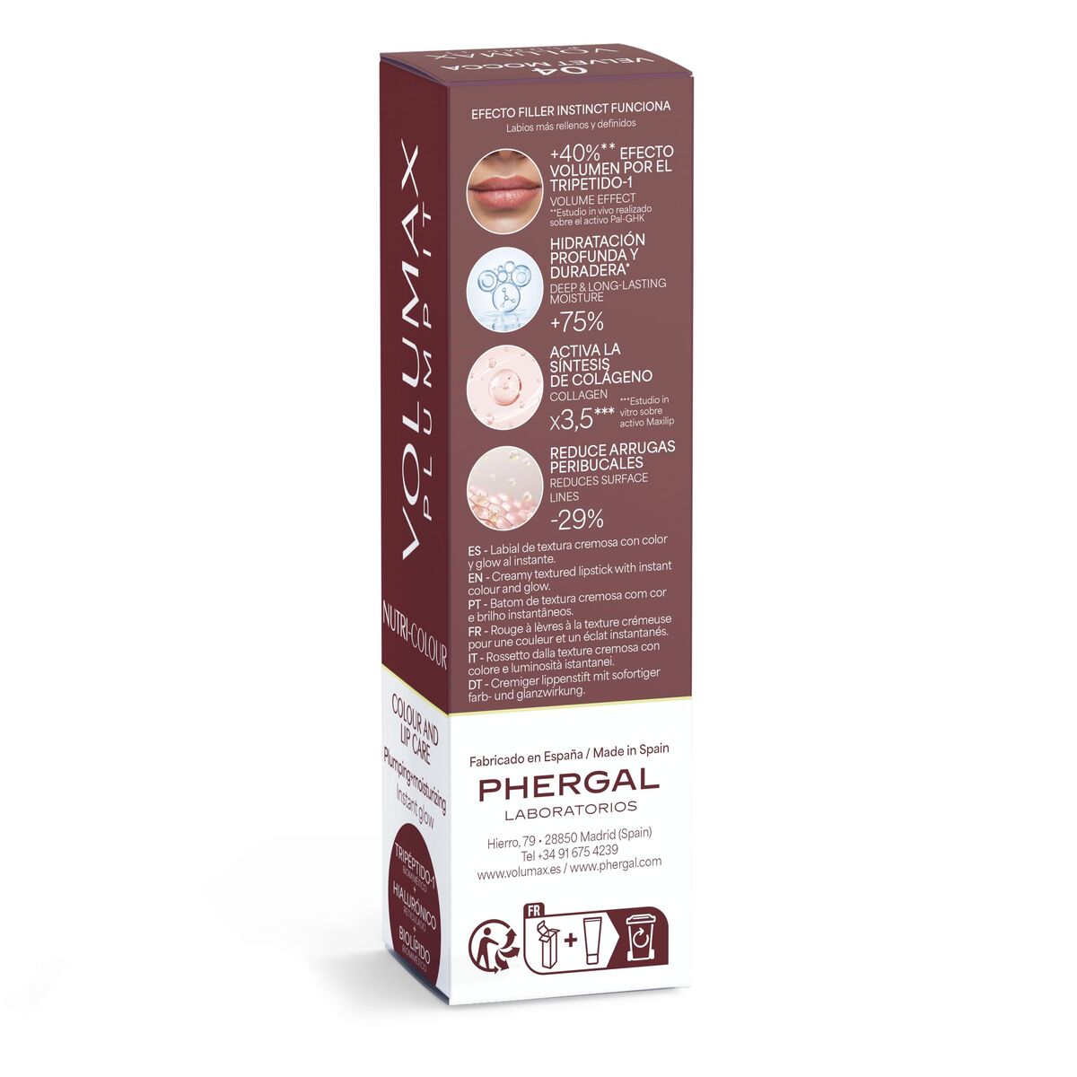 Lippenbalsem Volumax VOLUMAX PLUMP IT 4 g - Schoonheid, Huidverzorging - Volumax