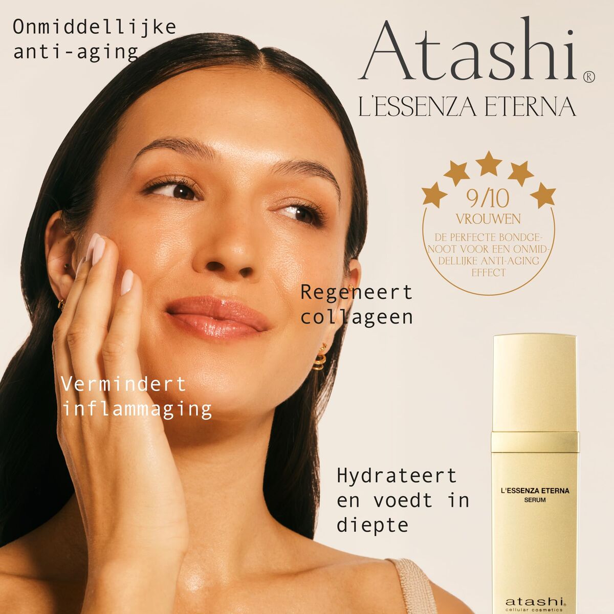 Cosmetica Set Atashi EFECTO PEARL SKIN 360º 6 Onderdelen