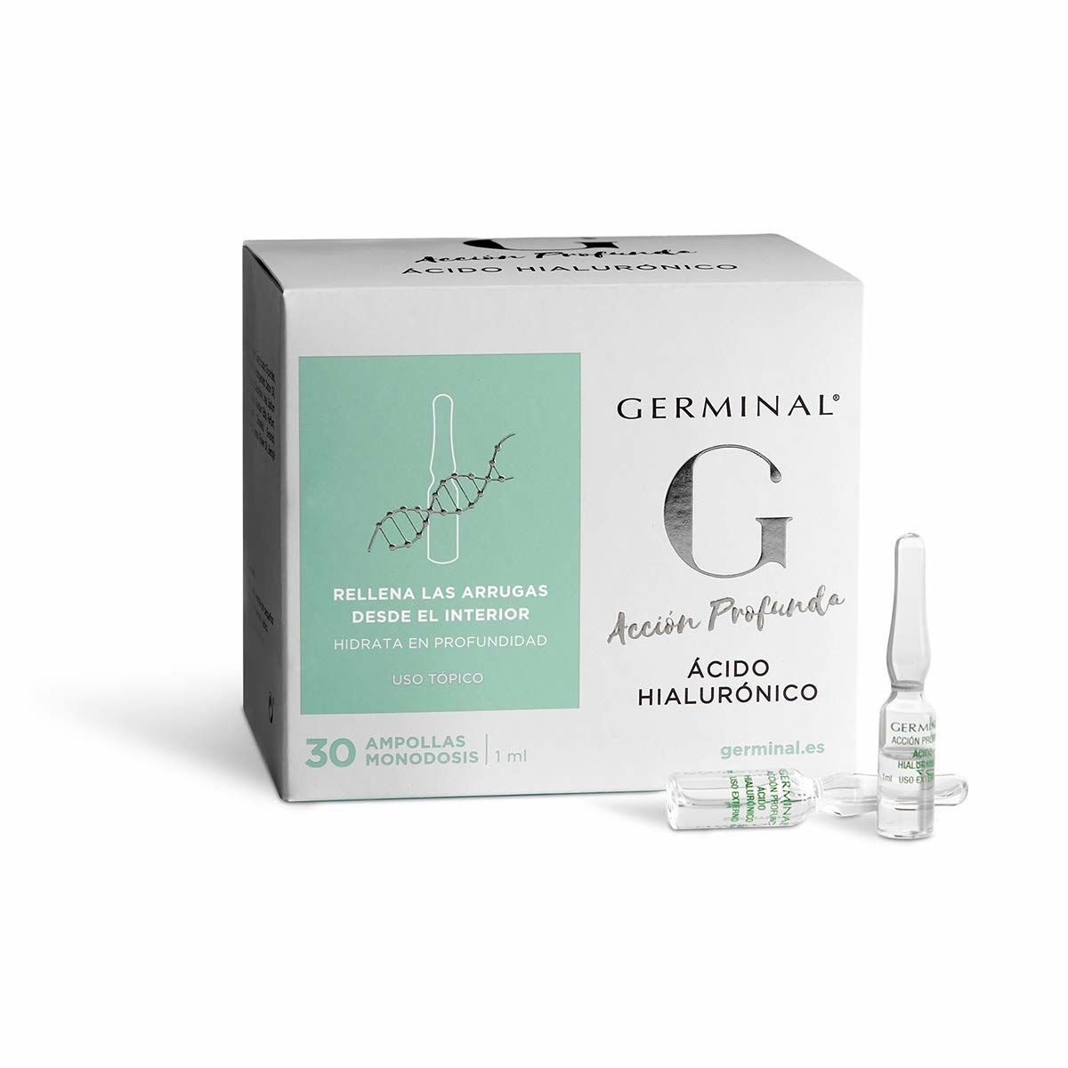 Hyaluronzuur Germinal Acción Profunda 1 ml 30 x 1 ml Ampullen
