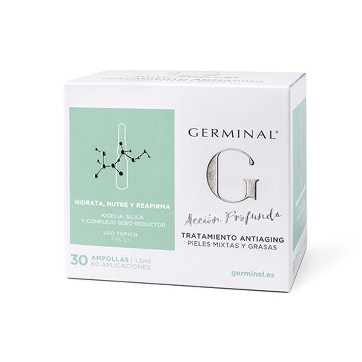 Anti - Veroudering Verstevigende Concentraat Germinal Acción Profunda 1,5 ml - Schoonheid, Huidverzorging - Germinal
