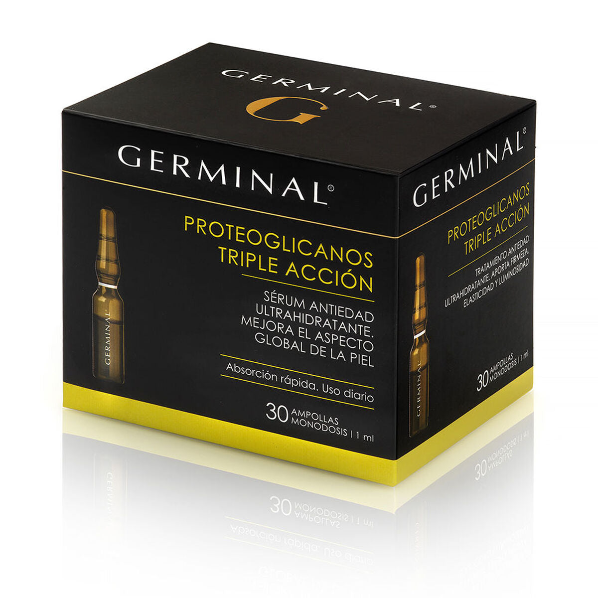Anti - Aging Behandeling voor Gezicht em Hals Germinal Acción Profunda 1 ml 30 x 1 ml - Schoonheid, Huidverzorging - Germinal