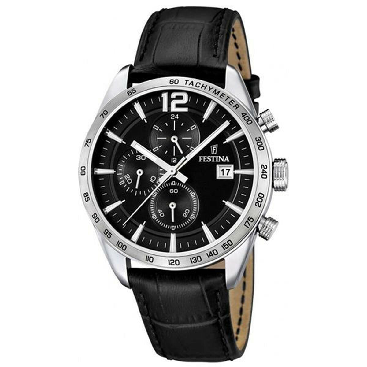 Horloge Heren Festina F16760/4 Zwart - Klokken, Heren - Festina