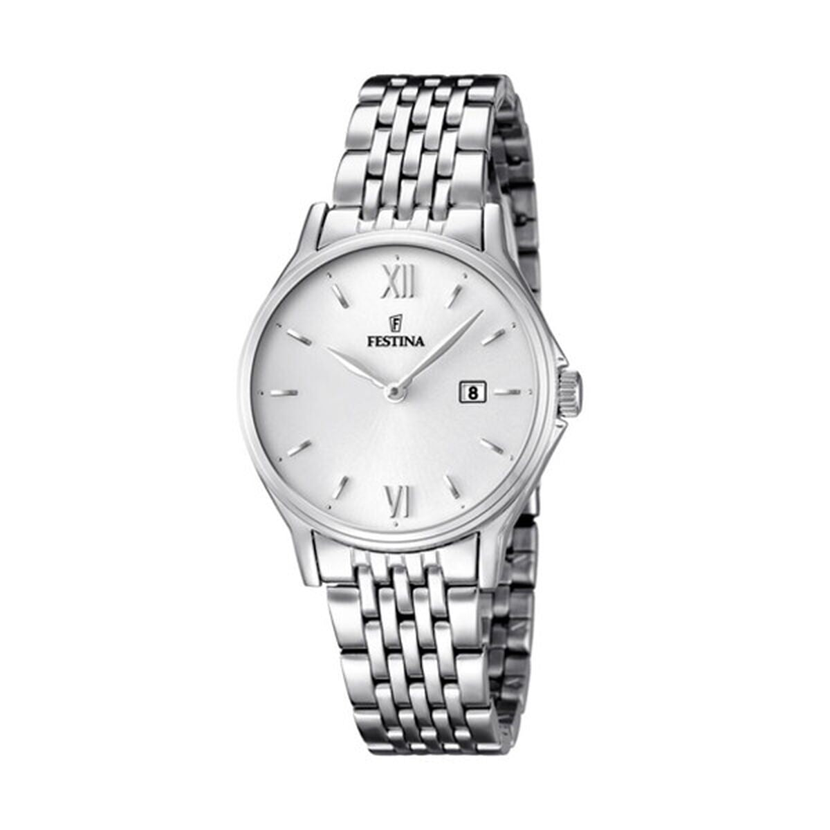 Horloge Heren Festina F16748/2 Zilverkleurig - Klokken, Heren - Festina