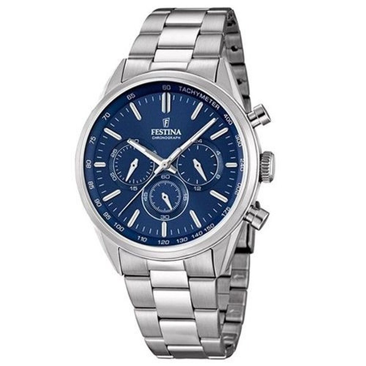 Horloge Heren Festina F16820/2 Zilverkleurig - Klokken, Heren - Festina