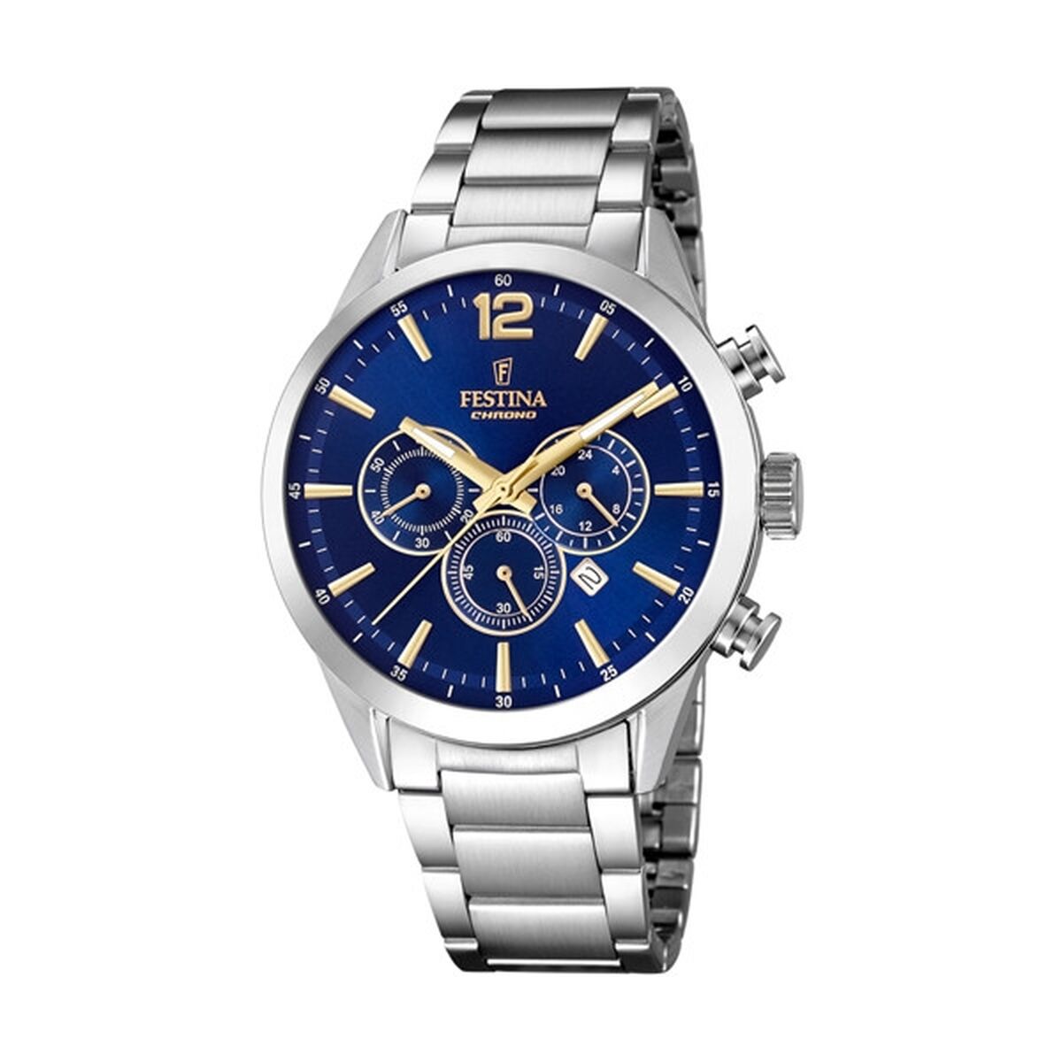 Horloge Heren Festina F20343/2 Zilverkleurig - Klokken, Heren - Festina