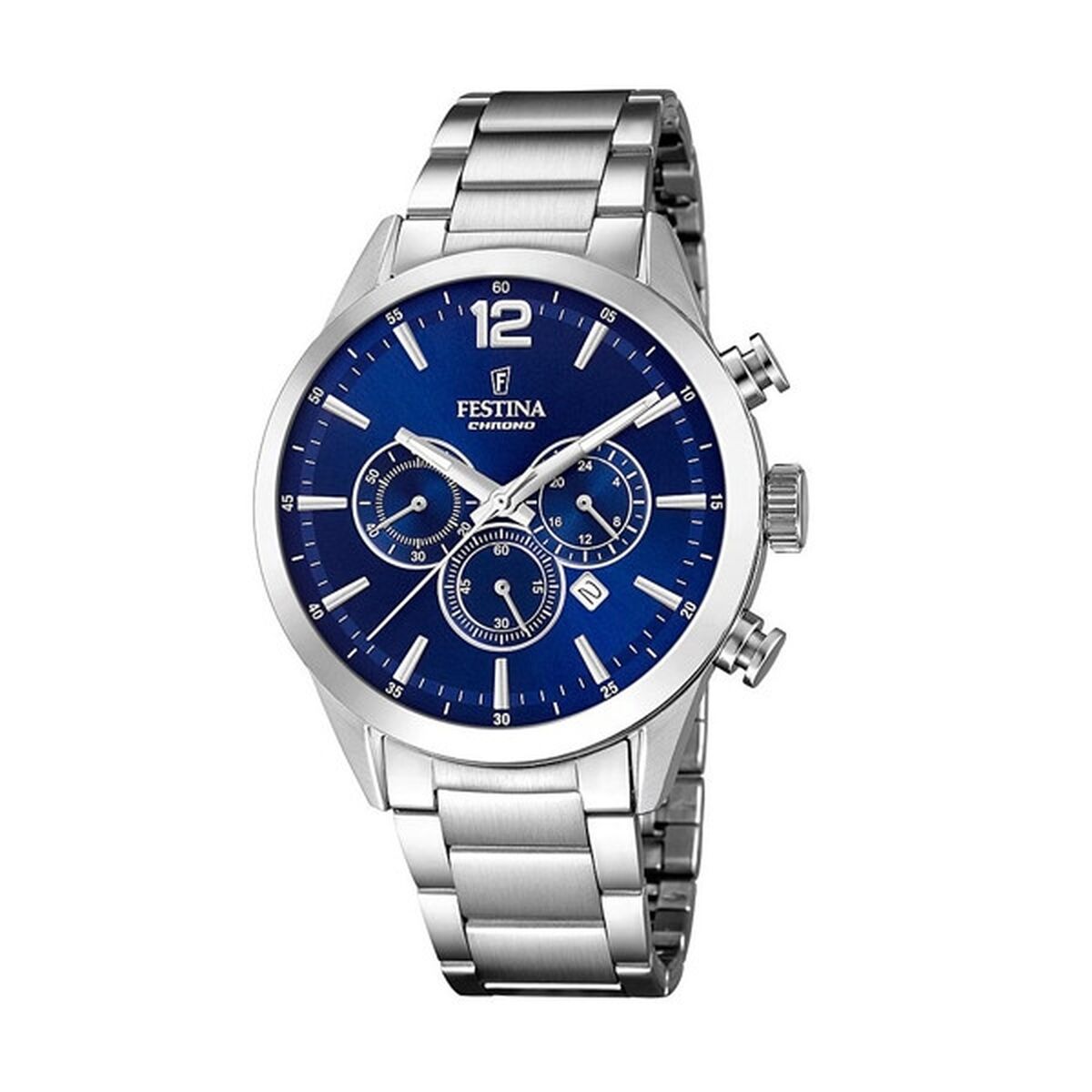 Horloge Heren Festina F20343/7 Zilverkleurig - Klokken, Heren - Festina