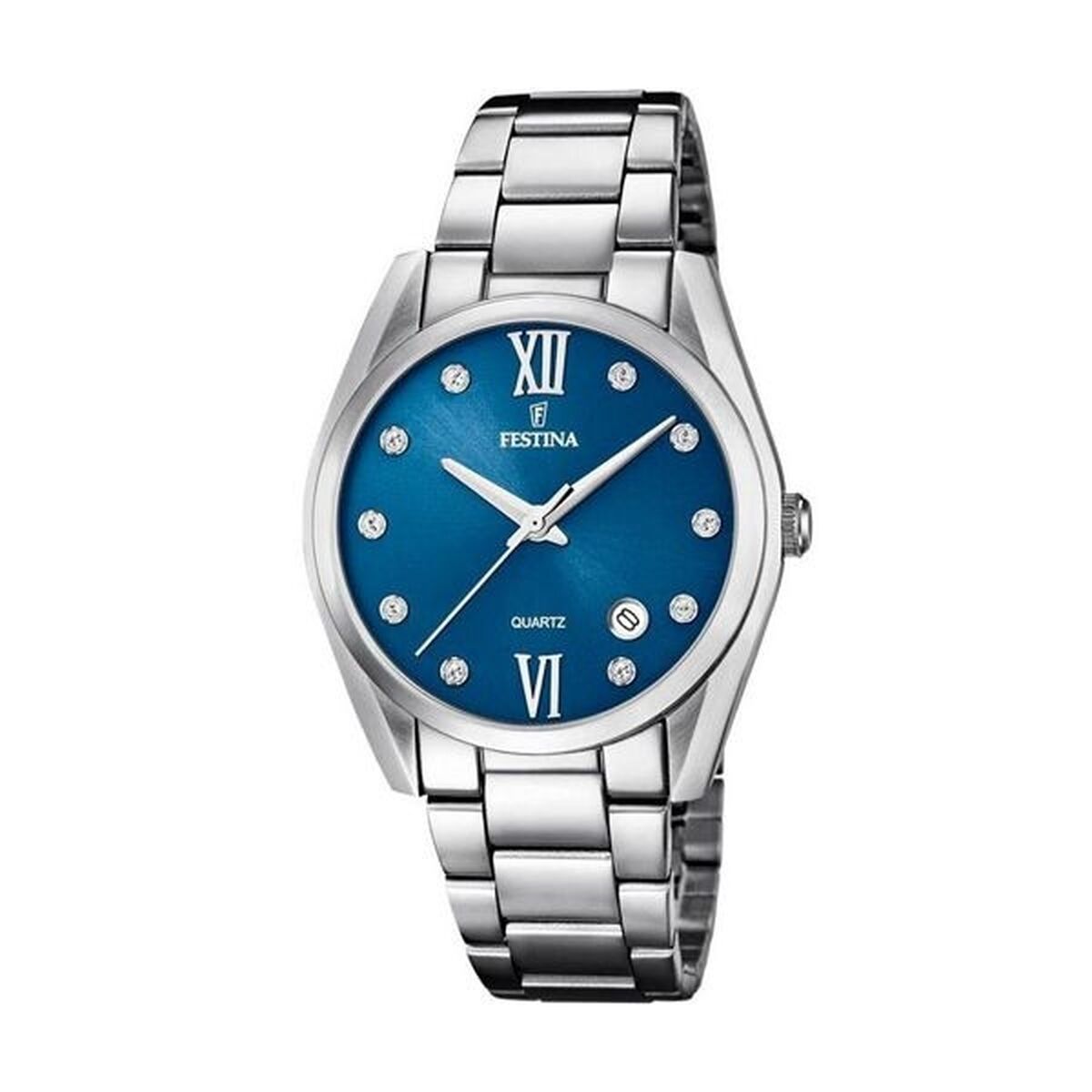 Horloge Heren Festina F16790/C Zilverkleurig Ø 38 mm