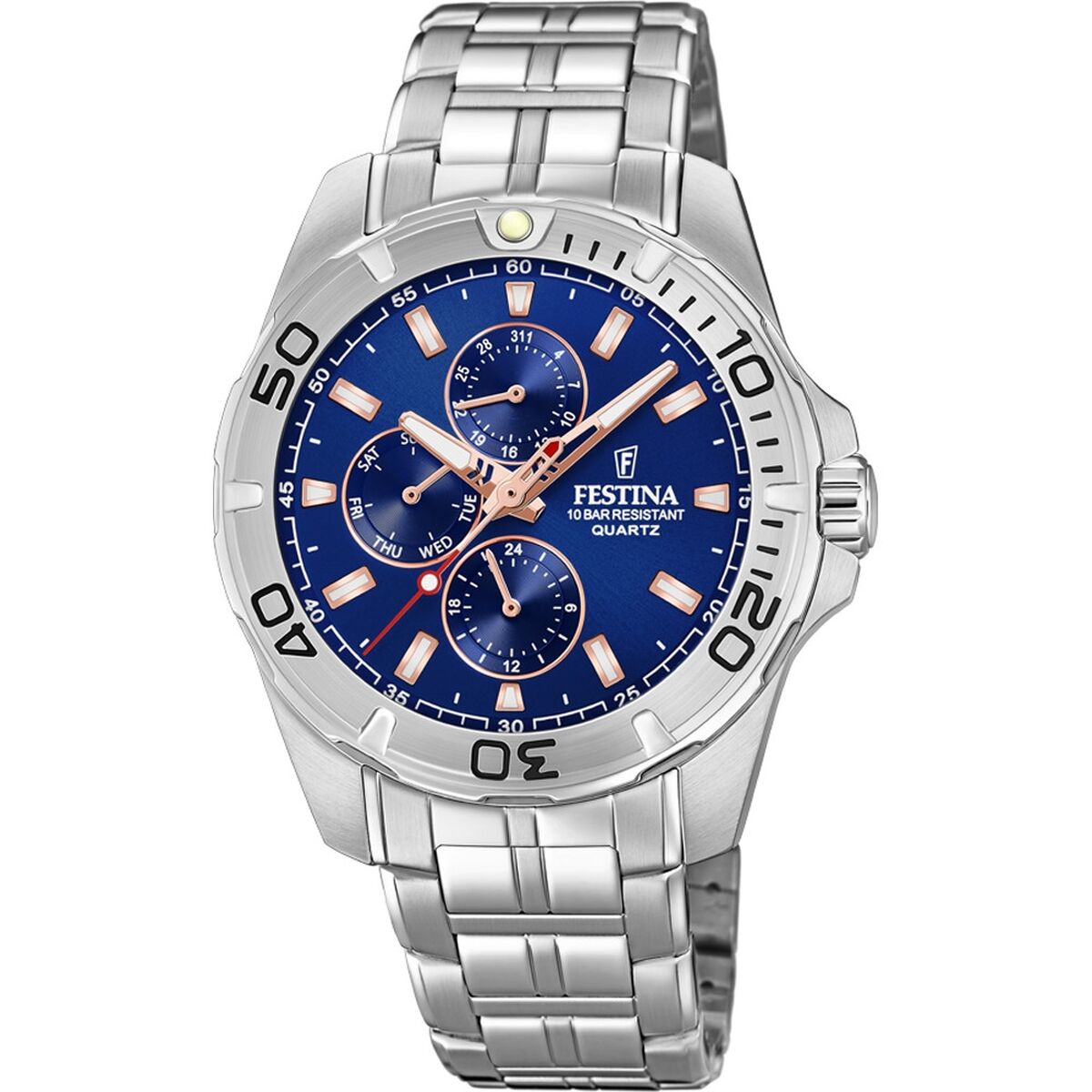 Horloge Heren Festina F20445/5 Zilverkleurig - Klokken, Heren - Festina
