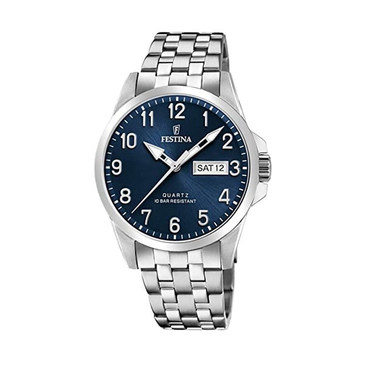 Horloge Heren Festina F20357/C Zilverkleurig - Klokken, Heren - Festina