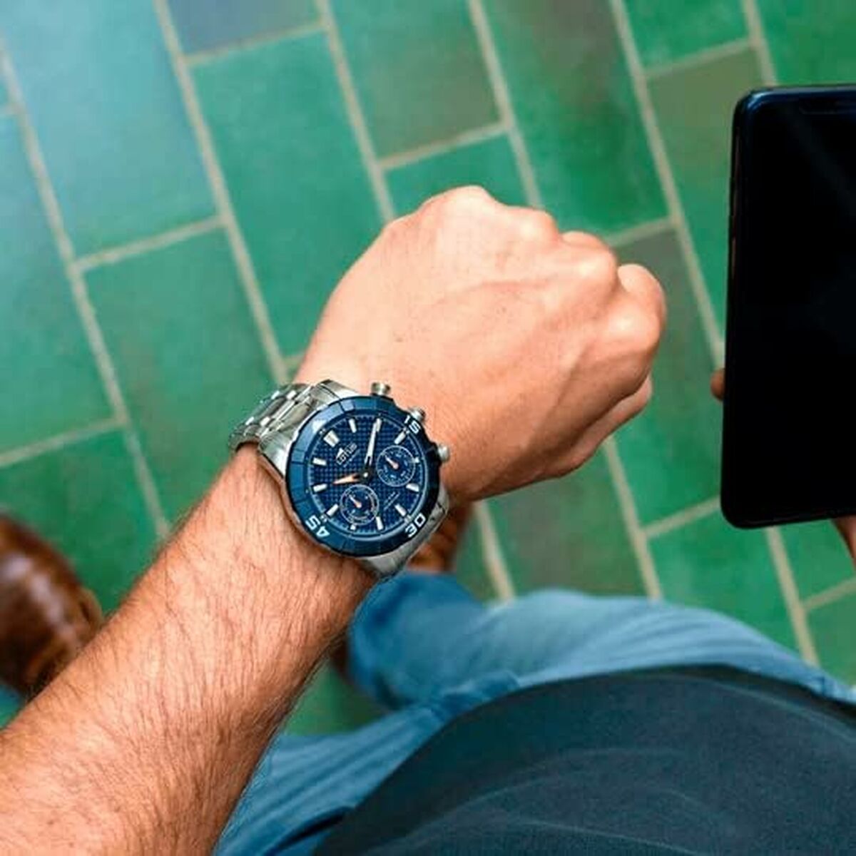 Horloge Heren Lotus 18810/3 Zilverkleurig - Klokken, Heren - Lotus