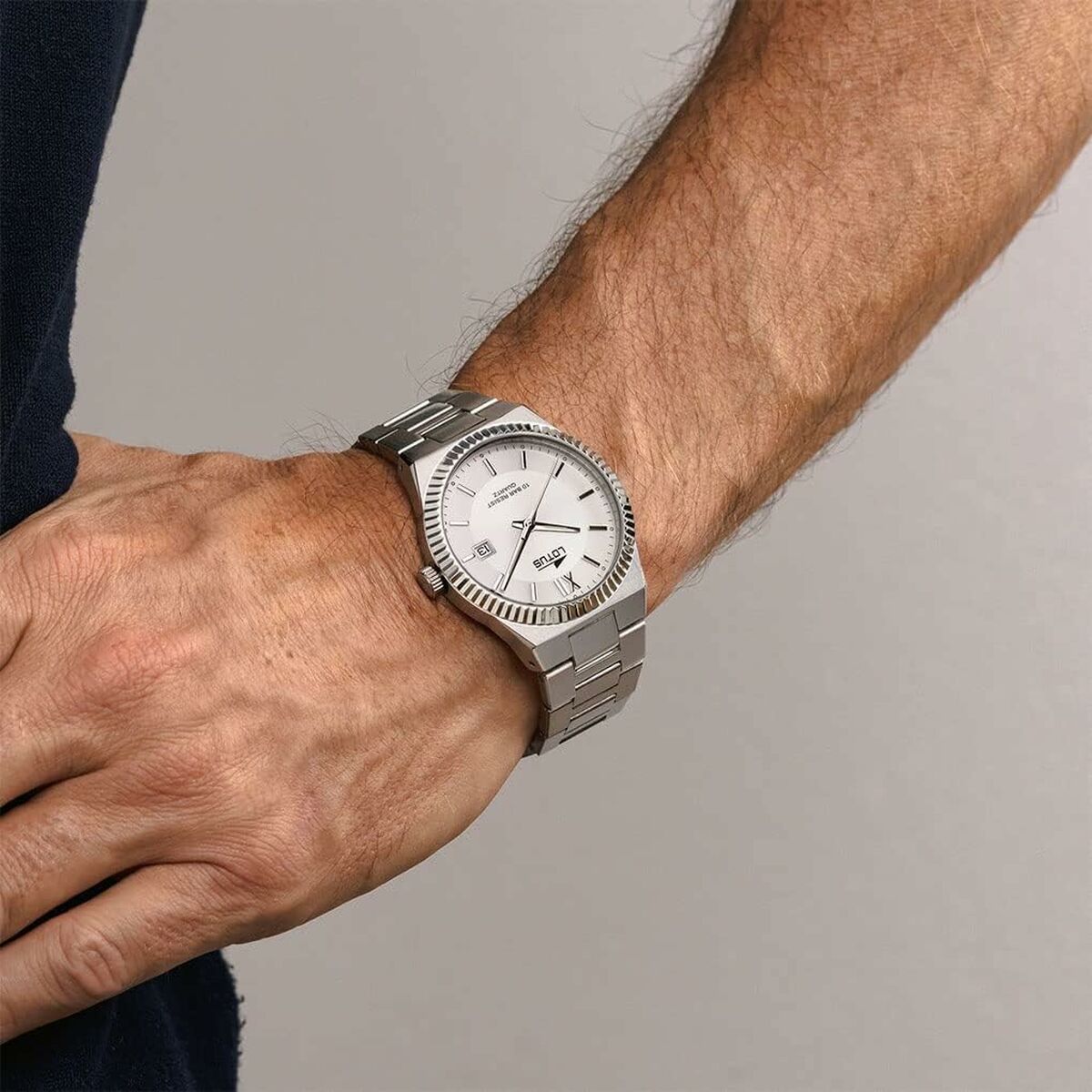 Horloge Heren Lotus 18835/1 Zilverkleurig - Klokken, Heren - Lotus