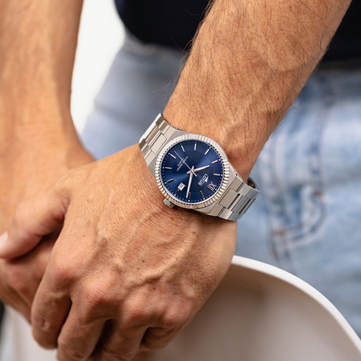 Horloge Heren Lotus 18835/2 Zilverkleurig - Klokken, Heren - Lotus