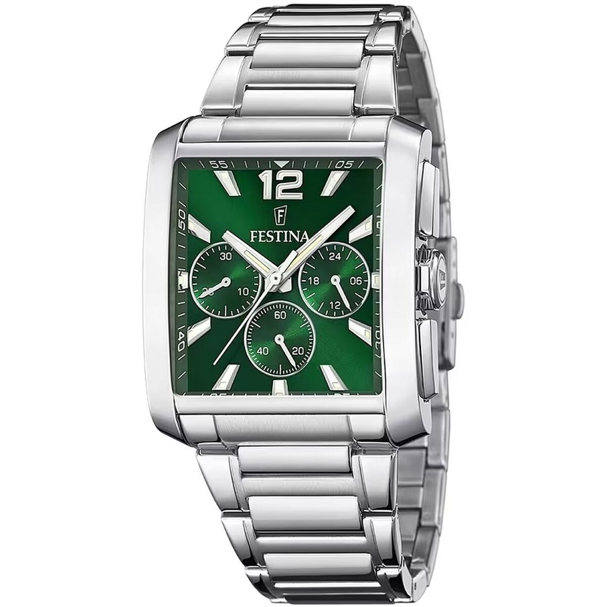 Horloge Heren Festina F20635/3 Groen Zilverkleurig