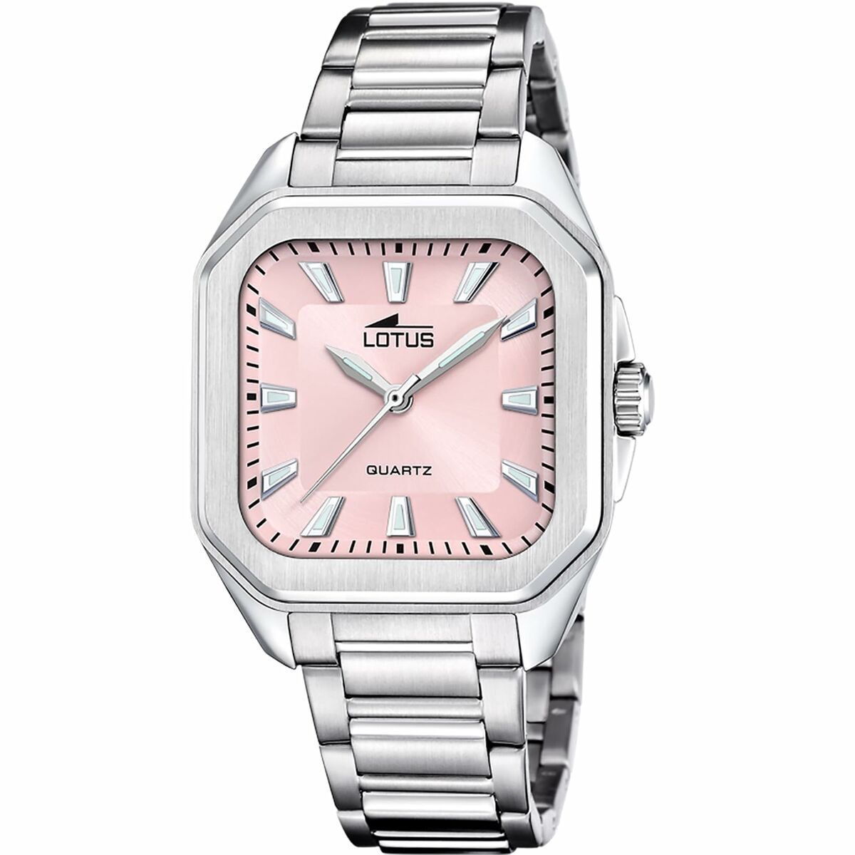 Horloge Heren Lotus 18967/3 Roze Zilverkleurig - Klokken, Heren - Lotus