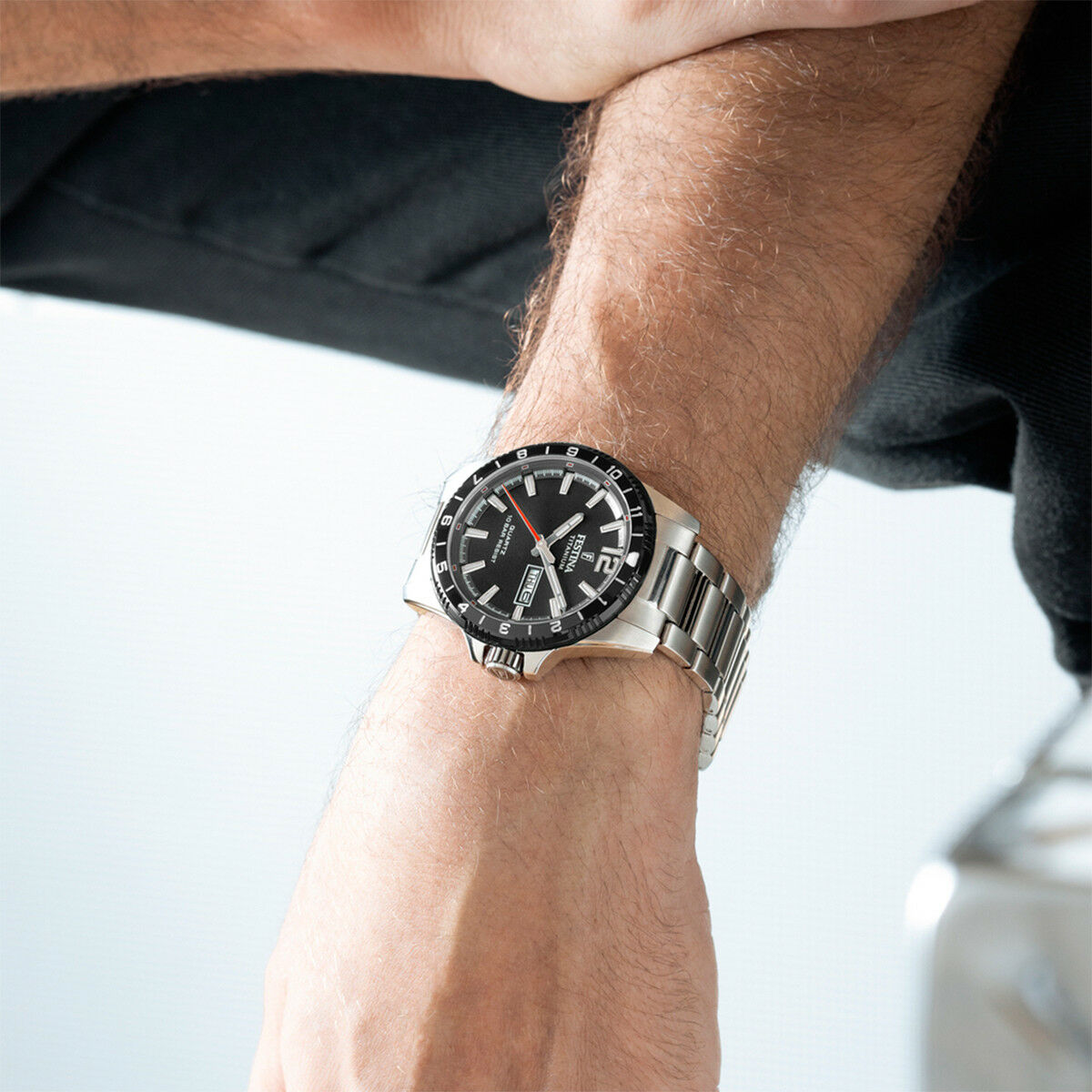 Horloge Heren Festina F20698/4 Zwart - Klokken, Heren - Festina
