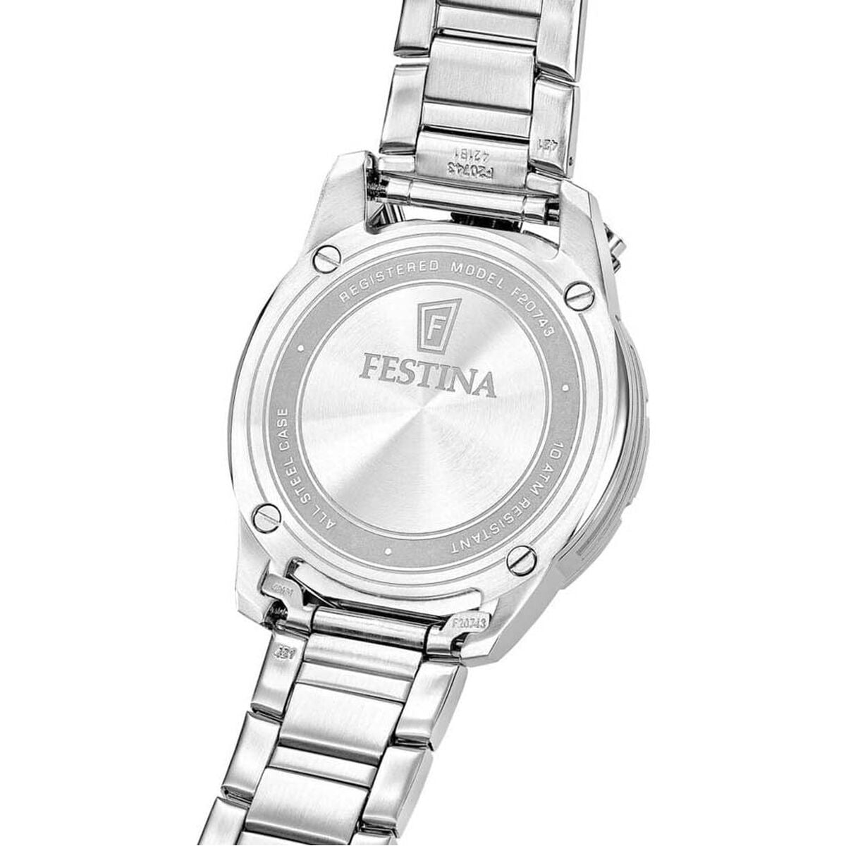Horloge Heren Festina F20743/1 Zilverkleurig - Klokken, Heren - Festina