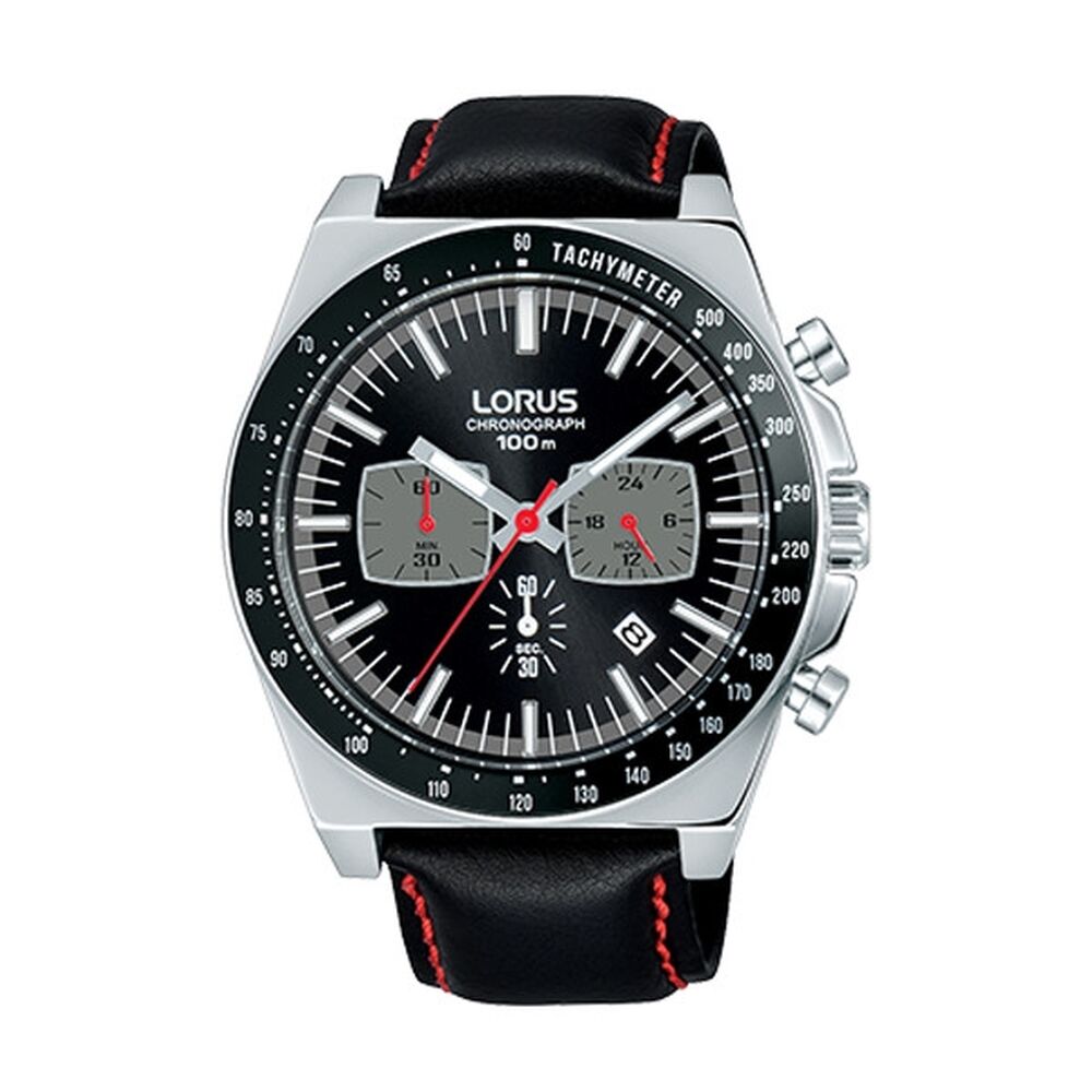 Horloge Heren Lorus SPORTS Zwart (Ø 46 mm)