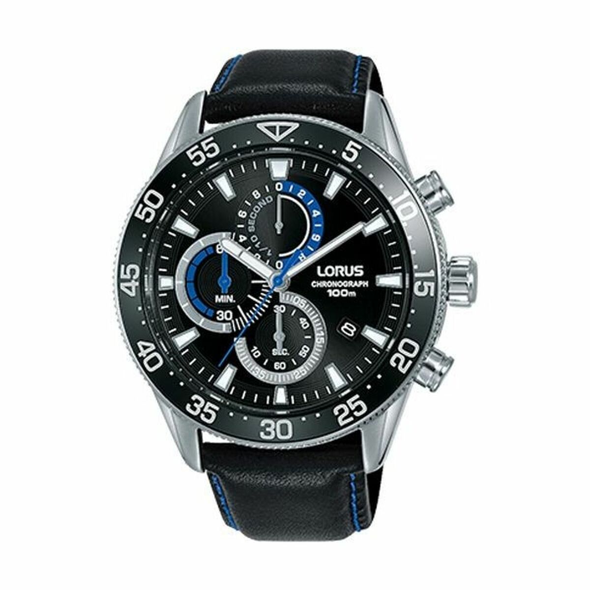 Horloge Heren Lorus SPORTS Zwart (Ø 45 mm)