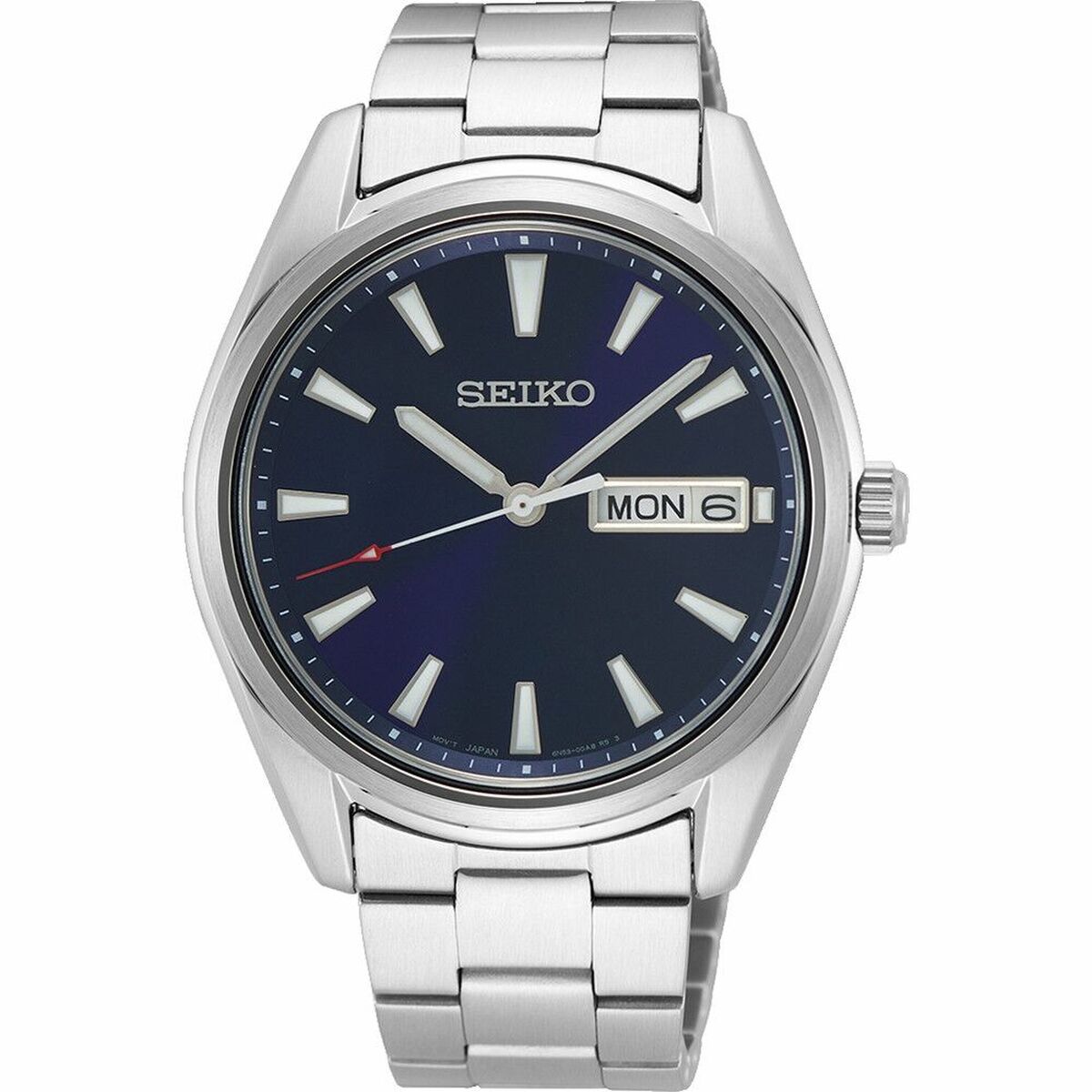Horloge Heren Seiko SUR341P1 Zilverkleurig