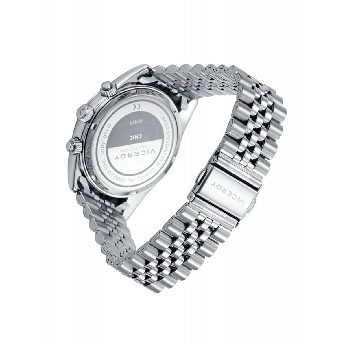 Horloge Heren Viceroy 42423 - 33 Zilverkleurig (Ø 41 mm) - Klokken, Heren - Viceroy