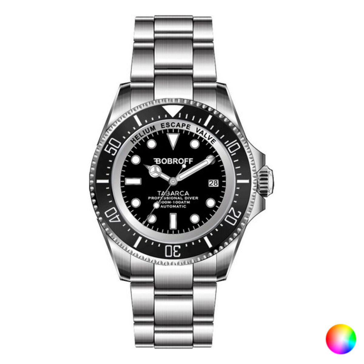 Horloge Heren Bobroff BF00 (Ø 44 mm)