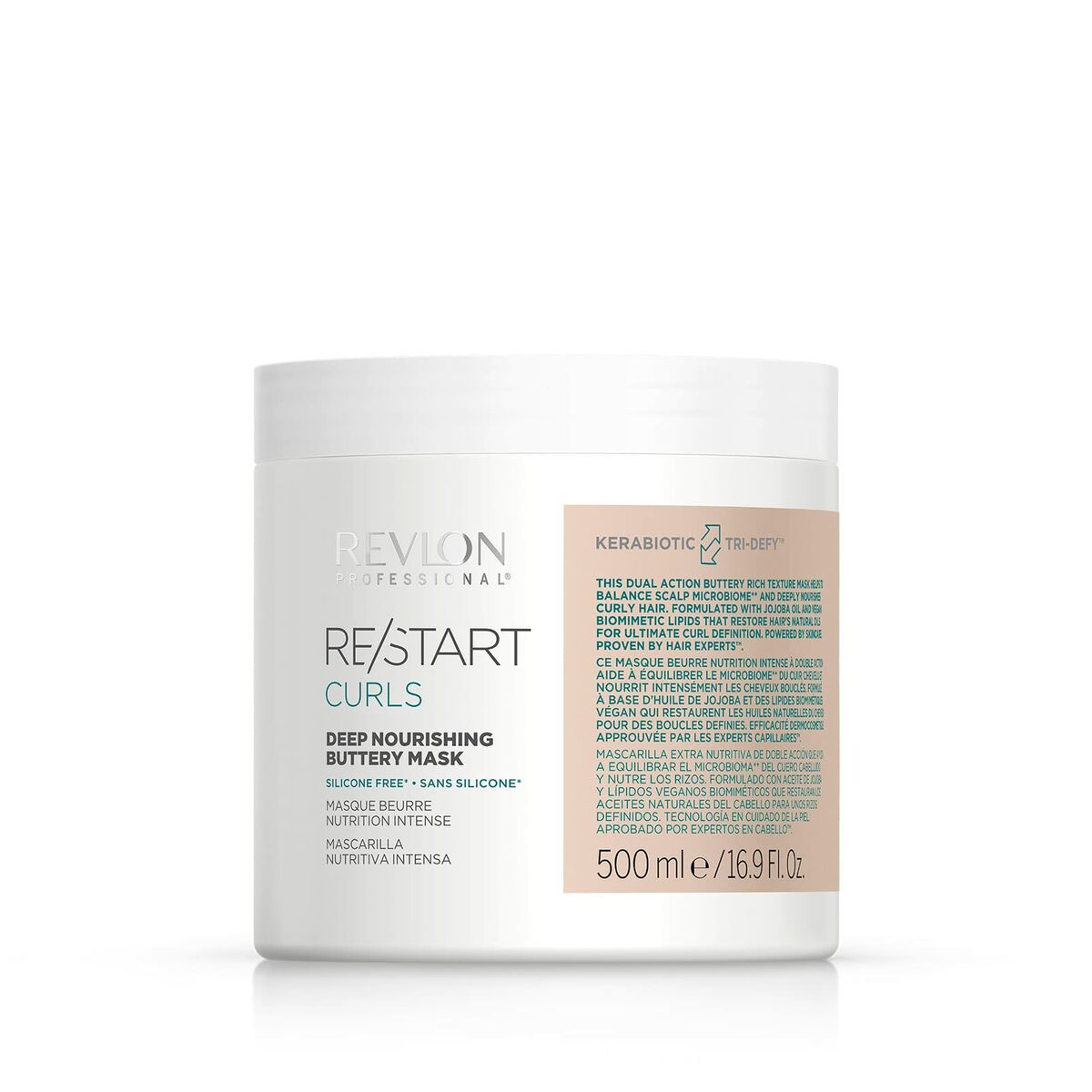 Voedend Haarmasker Revlon Restart Curls 500 ml